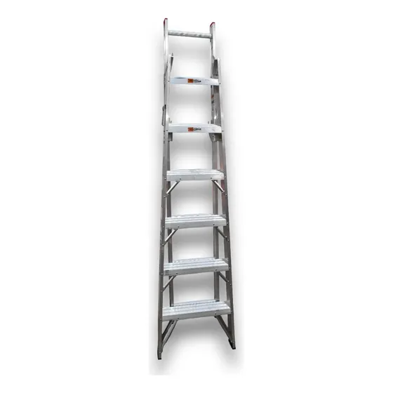Escalera Convertible De Aluminio 13 Escalones Akron 82-05
