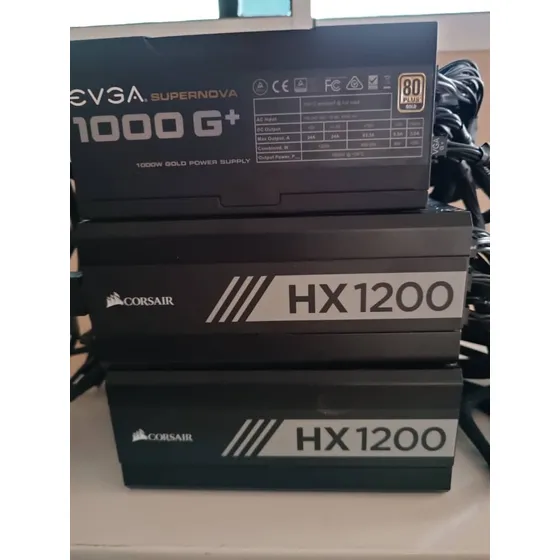 Fuente De Poder Certificada Marca Corsair Hx1200