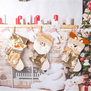 3 Sacos De Navidad De Año Nuevo Para Colgar En El Árbol Orna 3 Sacos De Navidad De Año Nuevo Para Colgar En El Árbol Orna
