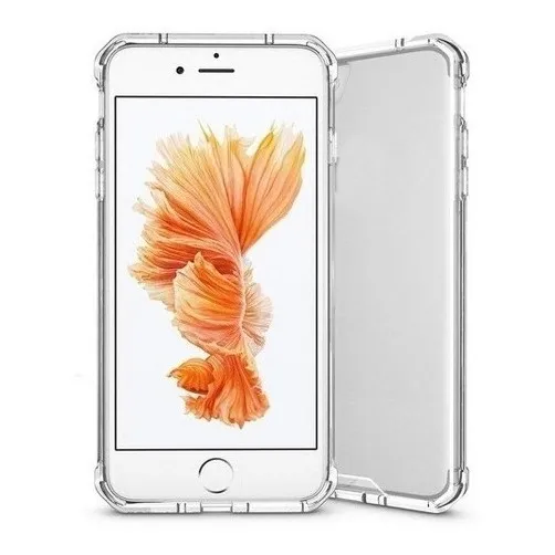Funda Para iPhone 7 Plus Anti Golpes Transparente + Vidrio
