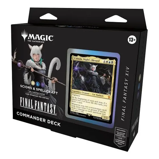 Magic Final Fantasy Commander Deck Scions & Spellcraft Españ