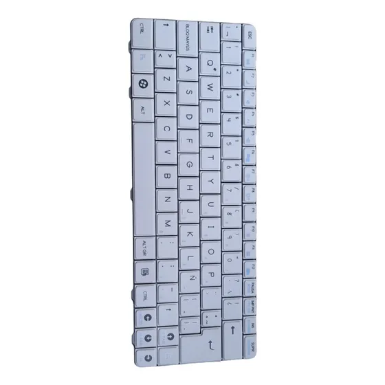 Teclado Windows Compatible Con Canaima Letras Azules