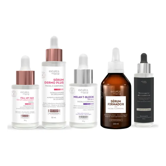 Kit Microagulhamento Profissional - Extratos Da Terra