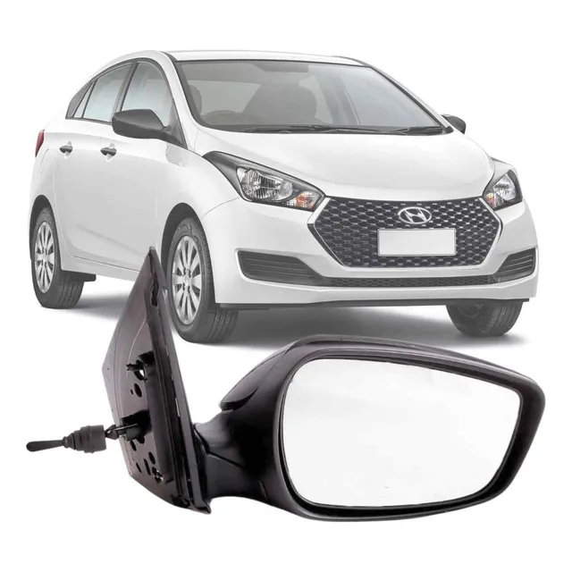 Retrovisor Direito Hb20 2012 2013 2014 2015 2016 Manual C/c