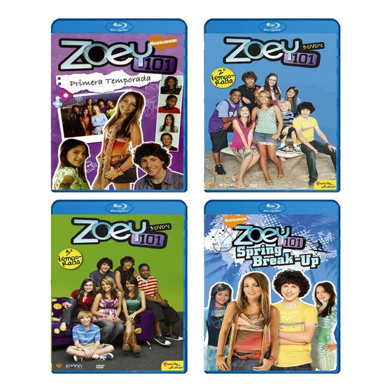 Zoey 101 Serie Completa Nickelodeon Español Latino Bluray