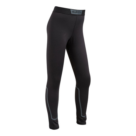Calça Témica Segunda Pele Infantil Kdry 100 - Cor Preto Calça Témica Segunda Pele Infantil Kdry 100 - Cor Preto