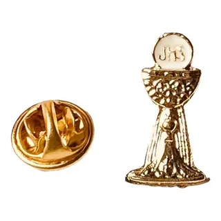 Broche CĂĄlice Eucaristia - Perfeito Para Ministros!! Dourado Broche CĂĄlice Eucaristia - Perfeito Para Ministros!! Dourado