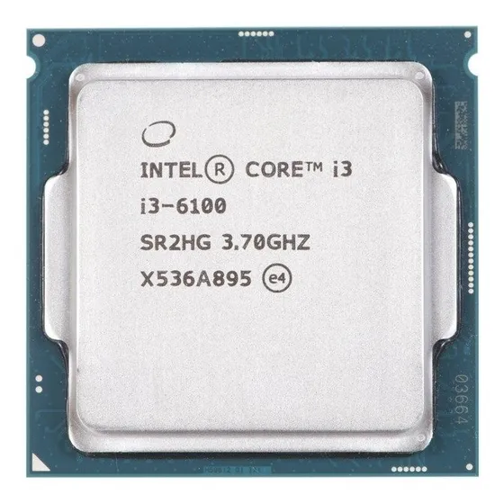 Procesador Core I3 6100 3.70 6ta Generacion 