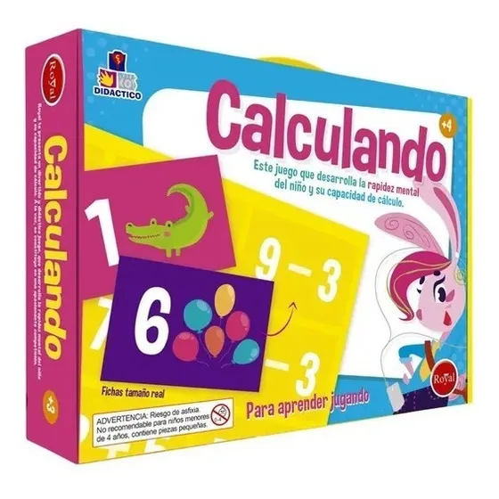 Calculando Valija Juego De Mesa Royal - Espacio Regalos