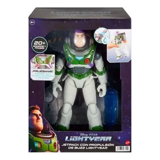 Lightyear Buzz Figura 30cm Con Jetpack