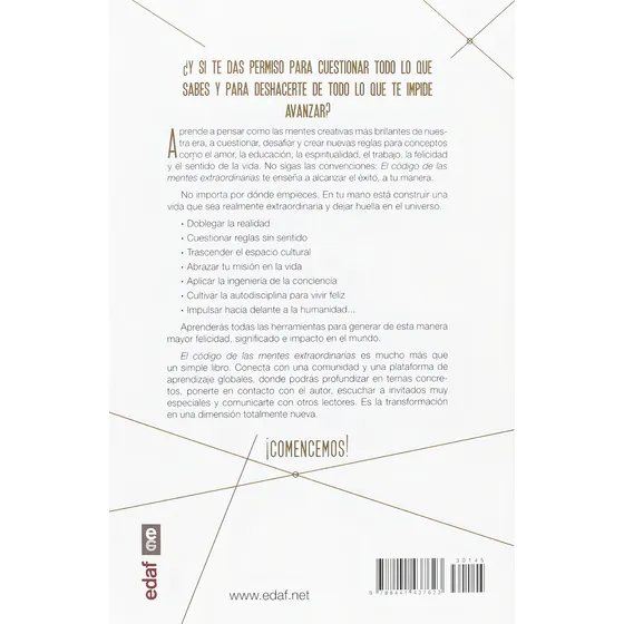 Libro El Código De Las Mentes Extraordinarias Por Lakhiani