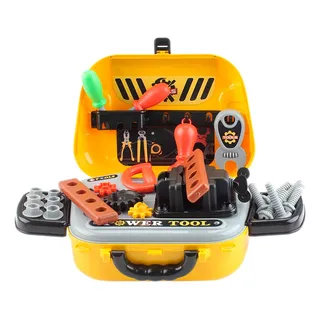 Kit Herramientas Caja Carpintero Niño Juguete Bus 31 Pcz Env Kit Herramientas Caja Carpintero Niño Juguete Bus 31 Pcz Env