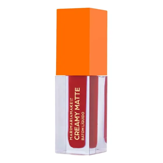 Batom Líquido Creamy Matte Mari Maria 3,8ml Makeup Blazing Cor Vermelho