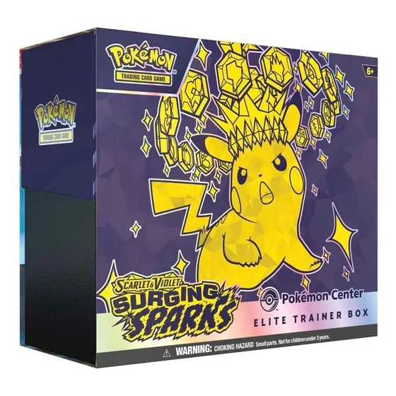 Pokémon Tcg Elite Trainer Box Surgin Sparks Ingles