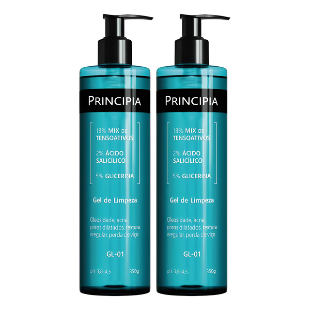 Principia Kit 2 Gel De Limpeza Facial Gl-01 Principia Kit 2 Gel De Limpeza Facial Gl-01