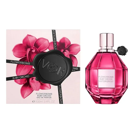 Viktor & Rolf Flower Bomb Ruby Orchid Women 3.4 Oz Edp S