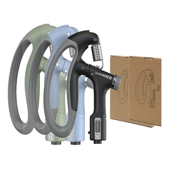 Hand Grip Com Ajuste De Intensidade 100kg Handgrip Fitness