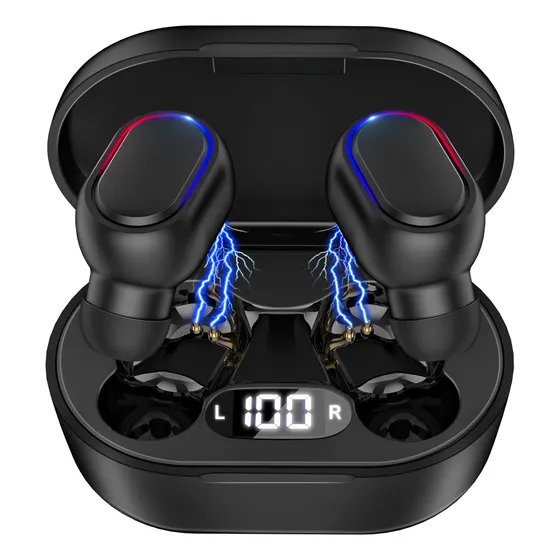 Audífonos In-ear Inalámbricos 1hora Aut114 Negro Bluetooth