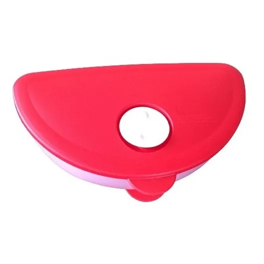 Cristal Flah Lunch Con Plato Pote Olla Envase Tuppeware