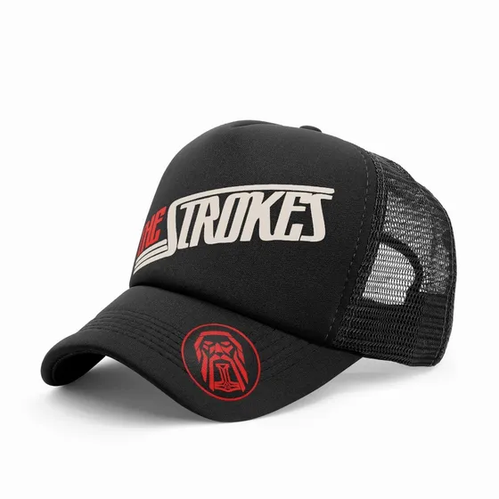 Gorra Trucker Personalizada The Strokes Banda Rock 001