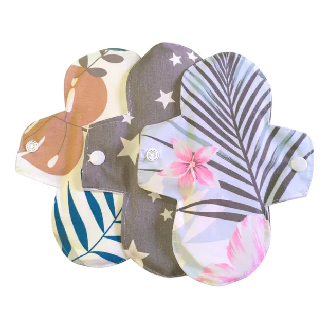 Toallitas Femeninas Eco-friendly X3 - 100% Algodon
