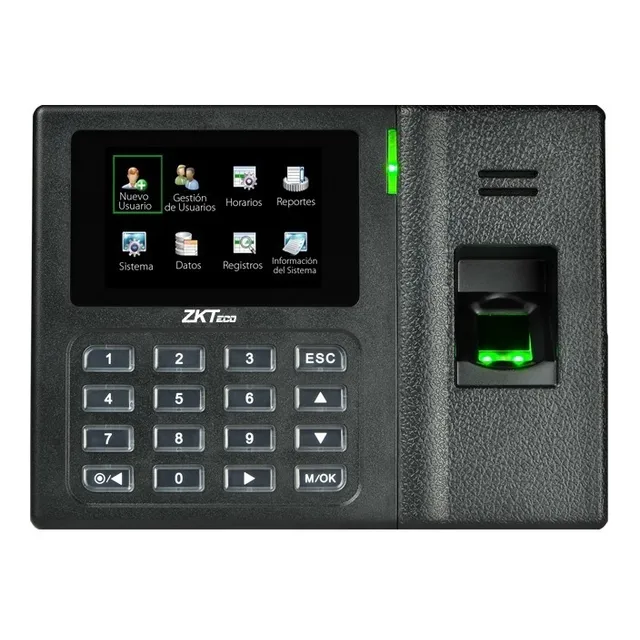 Control Asistencia Personal Zkteco Zk-lx14 Huella Marcador