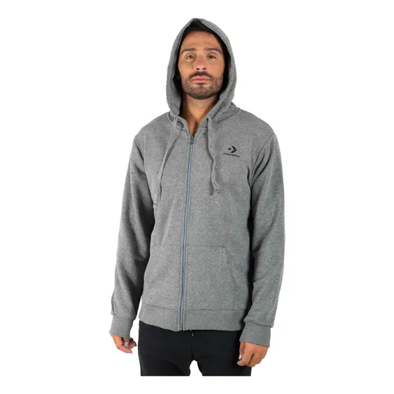 Campera Converse Nova Hombre Moda Gris