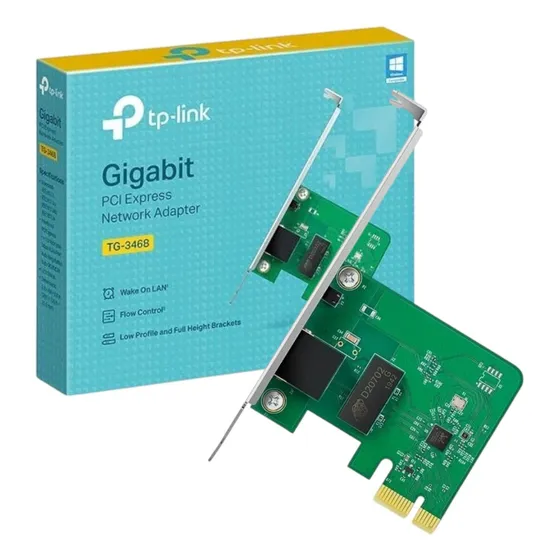 Tarjeta De Red Pci-e Gigabit 10/100/1000 Tp-link Tg-3468