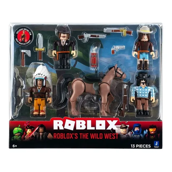 Roblox Action Collection - Pack 5 Figuras De The Wild West