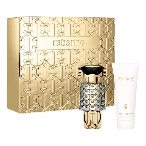 Perfume Paco Rabanne Fame Eau De Parfum 80ml + Body Lotion 1