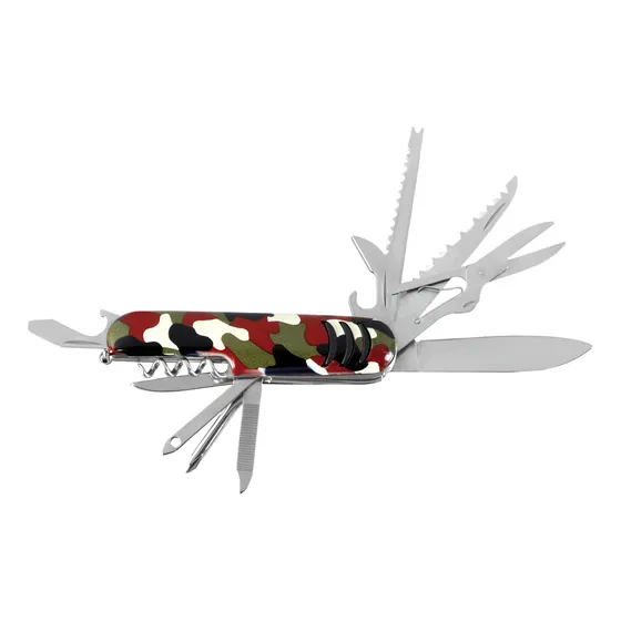 Navaja multiuso Lion Tools 0875 color militar con 11 herramientas