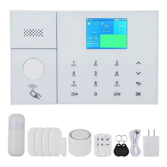 Sistema De Alarma Wifi Gsm Sensor Gsm Seguridad App Control