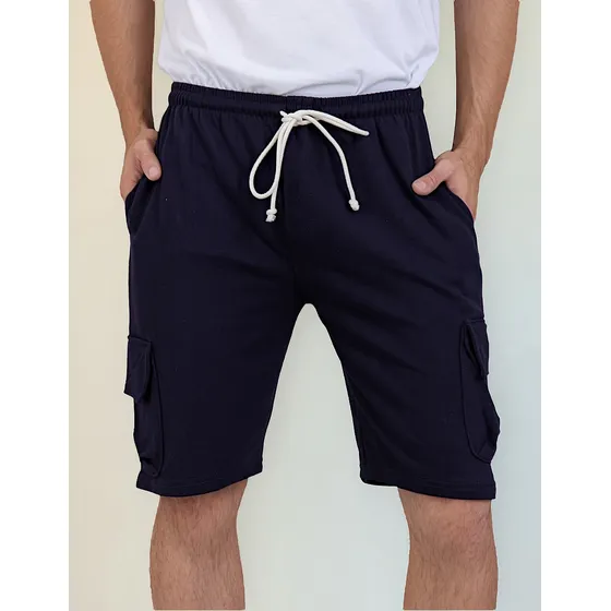Bermuda Cargo Rustica Hombre Polosamas