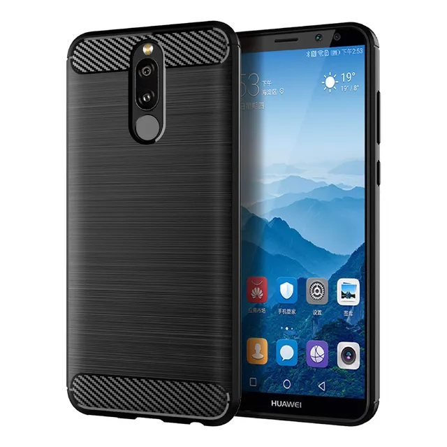 Funda Tpu Carbono Para Huawei Mate 10 20 Lite