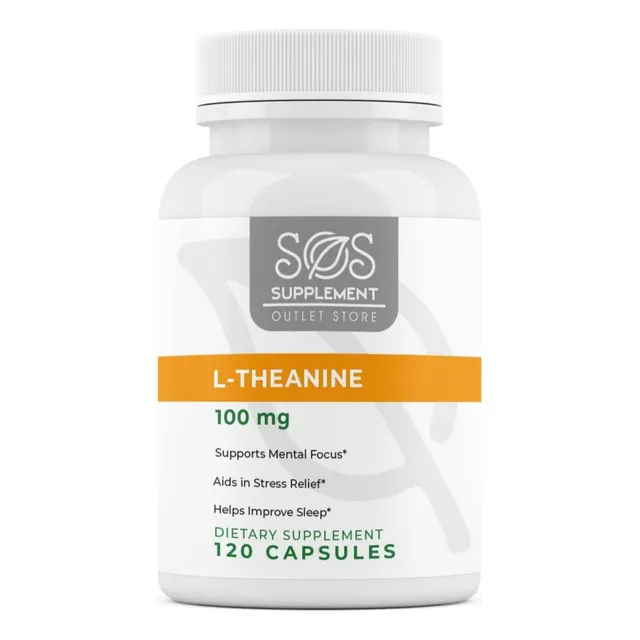 Teanina L-theanine 100mg - 100 Cap Spring Valley