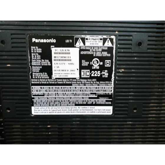 Fonte Tv Panasonic Tc-32lx70 Psc10199c M Pkgi
