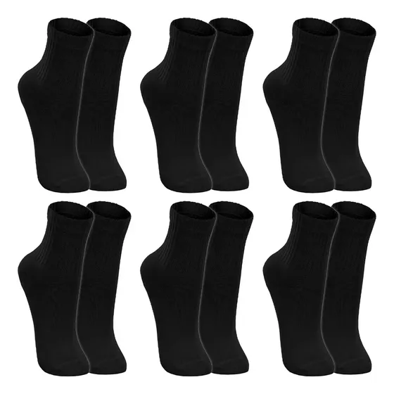 Kit 6 Pares Meias Lupo Infantil Cano Alto Algodão Original