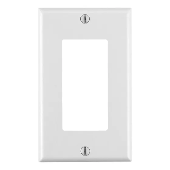 Placa Decora  1v Bco Leviton - 20 Pzas