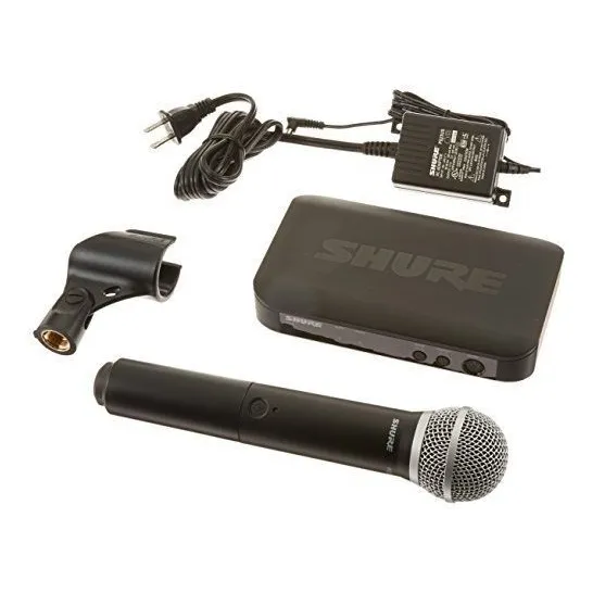 Micrófono Shure Inalámbrico Blx24/pg58, Meses Y Envío