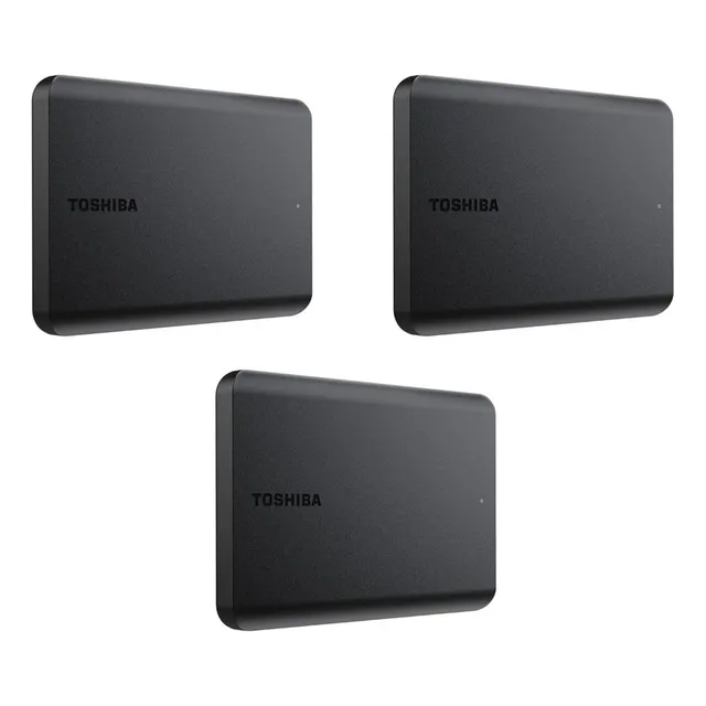 3 Discos Duros Externo Toshiba Canvio Basics 1tb Usb3.0 2.5p