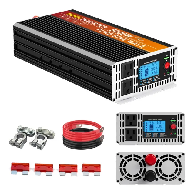 Inversor De Onda Sinusoidal Pura Fuera Corriente 110v 5000w