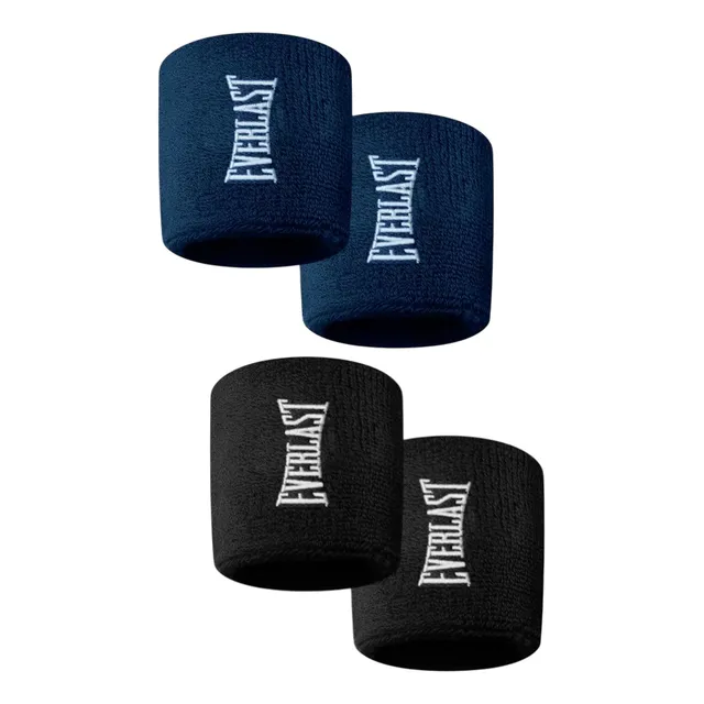 Pack De Muñequeras Everlast Terry Deportiva Tenis Sudadera