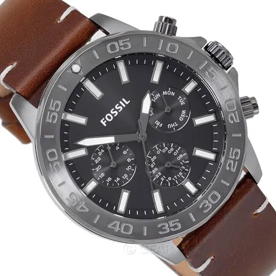 Fossil Reloj Bannon Multifunction Brown Leather Bq2709 Hombr