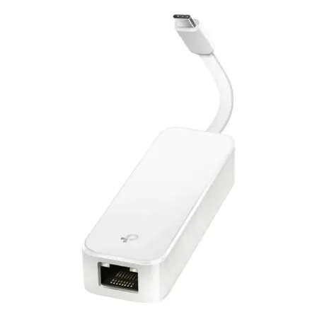 Adaptador de Rede TP-Link UE300C RJ45 Ethernet LAN Gigabit USB-C USB Type-C Cor Branco