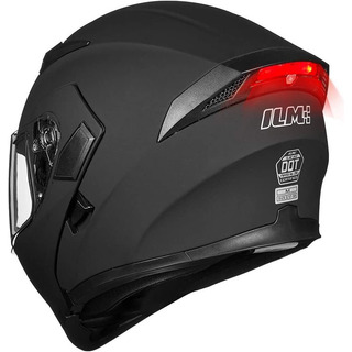 Casco De Motociclismo Ilm, Con Doble Visor Y VentilaciĂłn Casco De Motociclismo Ilm, Con Doble Visor Y VentilaciĂłn
