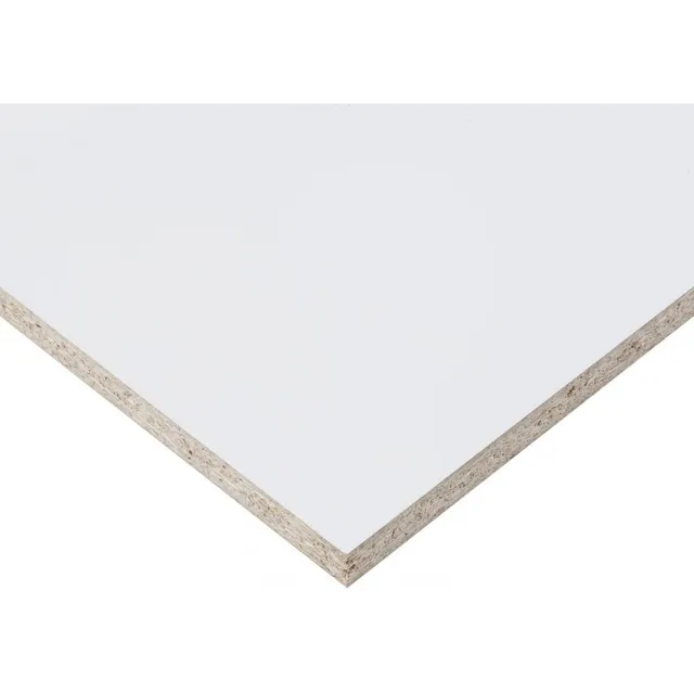 1/2 Placa Melamina Blanco 18mm ¡cortes Gratis! Maderwil