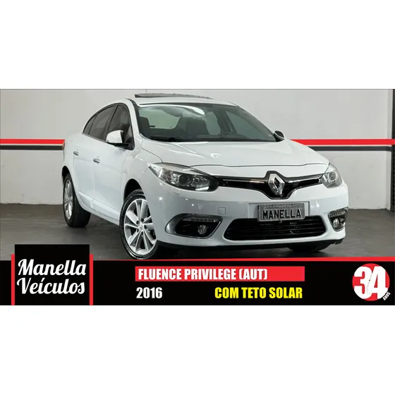 Renault Fluence 2.0 Privilège X-tronic Hi-flex 4p