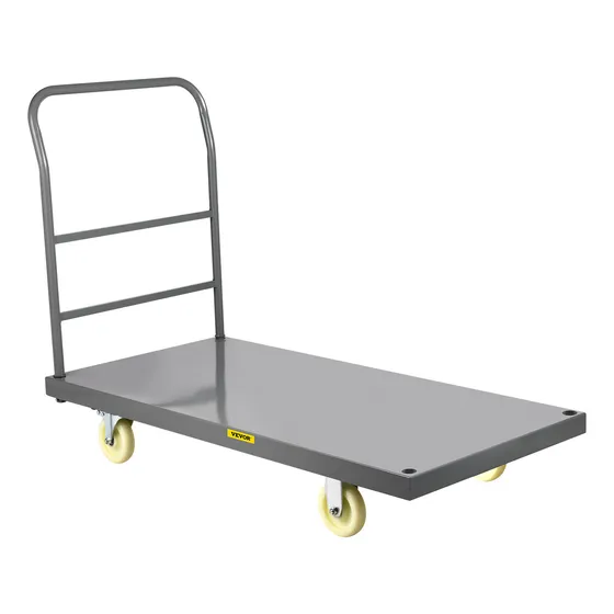 Vevor Camión De Plataforma Rodante Con Rueda 1.2x0.6x0.8m