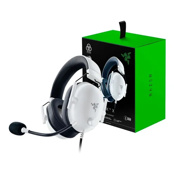 Audifono Razer Blackshark V2 X Multi-plataforma Blanco