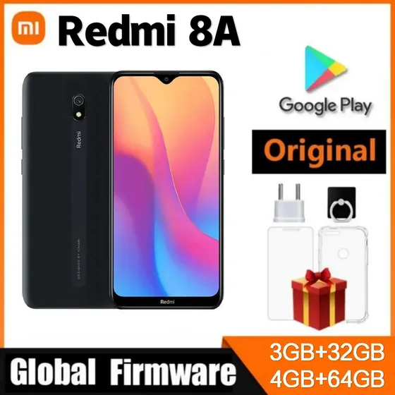 Original Xiaomi Redmi 8a 4gb 64gb Batería 5000mah Teléfono Móvil Snapdargon 439 Cámara 12mp 4g Smartphone
